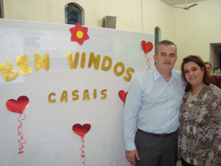 Pr. Marcelo E. Ribeiro e sua esposa